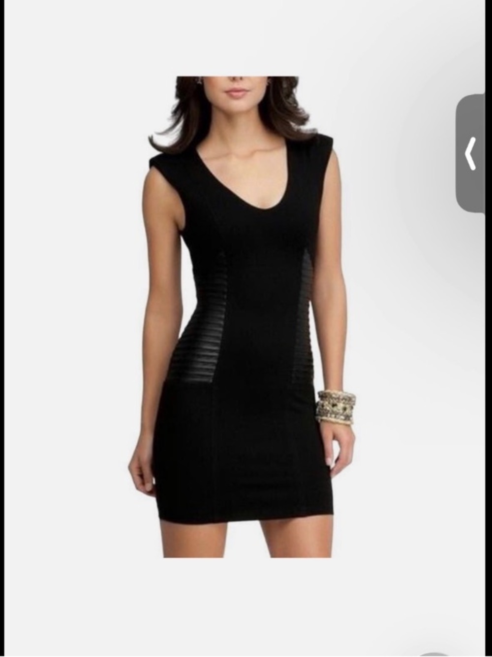 Bebe Form Fitting Dress